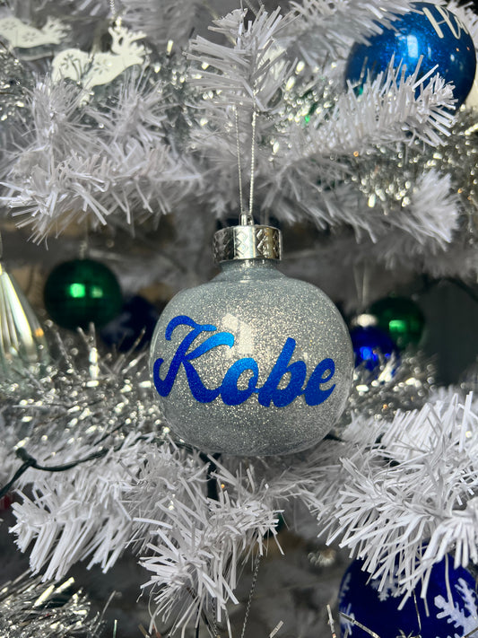 Personalised Baubles